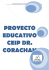 proyecto educativo ceip dr. corachan