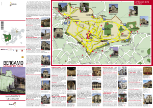 Mapa Turistico de Bergamo - Hotel Excelsior San Marco