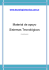 Material de apoyo Sistemas Tecnológicos - Tecnologia