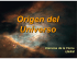 El Origen del Universo