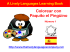 Colorear con Paquito el Pingüino, Número 1