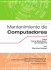 Mantenimiento de Computadores