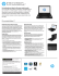 HP Pavilion Data Sheet