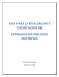 GUIA PARA LA EVALUACION Y CALIFICACION DE ENTIDADES