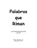 GP0009, Palabras que Riman