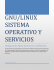 gnu/linux sistema operativo y servicios