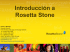 Introducción a Rosetta Stone