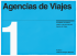 Regulación de las Agencias de Viajes