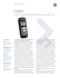 CA50: VoIP-enabled wireless bar code scanner DataSheet