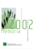 Memoria 2002 - Agencia de Innovación y Desarrollo de Andalucía