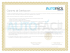 orig certficado auto facil 28x21,5 VB2