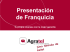 Descargue PDF Presentación de la franquicia