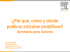 ¿Por qué, cómo y donde publicar artículos científicos?