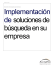 Soluciones de búsqueda para empresas