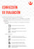 Corrección de evaluación