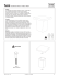 fuze counter table ML Assembly Instructions from cb2