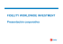 FIDELITY WORLDWIDE INVESTMENT Presentación corporativa