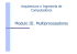 Modulo III. Multiprocesadores