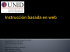 Instrucción basada en web