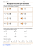 Multiplicar fracciones por fracciones