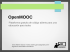 Presentación sobre OpenMOOC - Seminario de Plataformas Libres