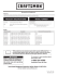 product specifications model number