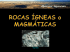 Rocas ígneas - ies "poeta claudio rodríguez"