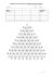 Plantilla para la confección de un diagrama triangular equilátero.