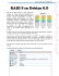 RAID 5 en Debian 6.0 - Windows Server 2003 Learning
