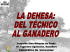 En la dehesa - Colegio Oficial de Ingenieros Técnicos Agrícolas de