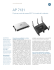 AP 7131 The industry`s first tri-radio 802.11n access point
