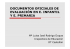 DOCUMENTOS OFICIALES DE EVALUACIÓN EN E. INFANTIL Y E