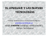 EL LENGUAJE Y LAS NUEVAS TECNOLOGÍAS