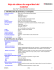Hoja de datos de seguridad del material