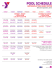 pool schedule - Central Coast YMCA