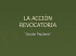 LA ACCIÓN REVOCATORIA