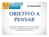 objetivo a pensar