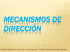 Mecanismos de dirección