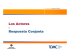 Los Actores - Respuesta Conjunta