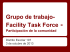 Grupo de trabajo- Facility Task Force