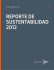 Reporte de Sustentabilidad 2012