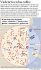 Mapa de crímenes en vecindario de joven herido