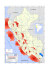 Mapa de Zonas de Concentración de Sismos Superficiales