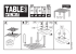 TABLE L15 mm - Grosfillex Contract France