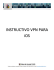 INSTRUCTIVO VPN PARA iOS