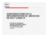 CONSIDERACIONES EN LA IMPLEMENTACIÓN DE SERVICIOS