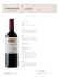 D.O: Valle del Rapel. varieDaD: 100% Malbec. GuarDa: 6 meses, 20