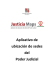 Aplicativo de ubicación de sedes del Poder Judicial