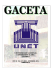 Gaceta IV - Secretaría - Universidad Nacional Experimental del