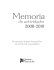 MEMORIA CEIPAZ - Fundación Cultura de Paz